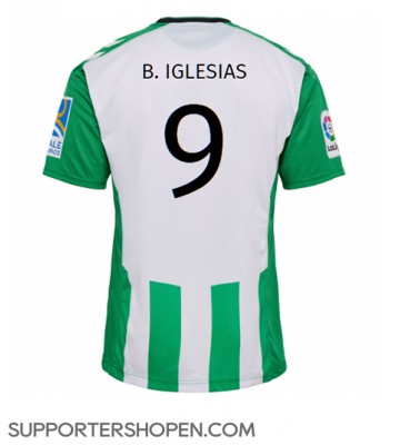 Real Betis Borja Iglesias #9 Hemma Matchtröja 2022-23 Kortärmad